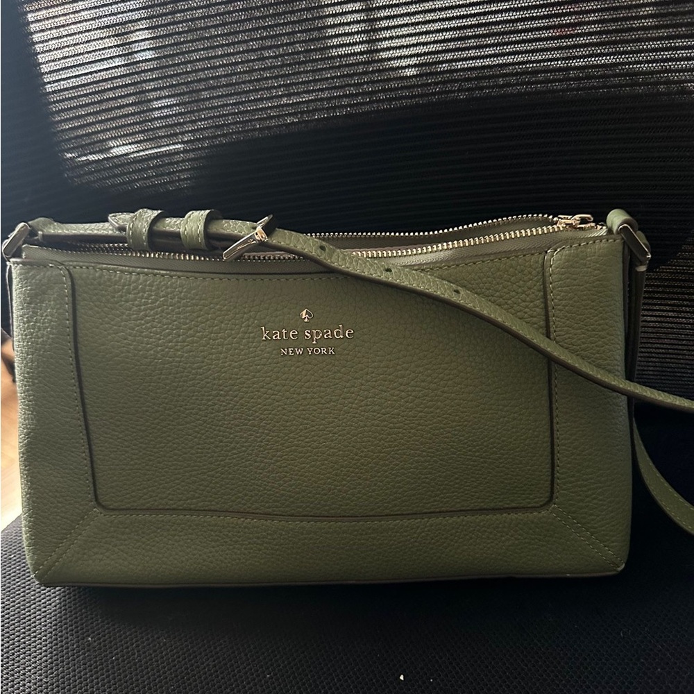 Kate Spade Olive Green Shoulder Bag - Picture 4 of 5